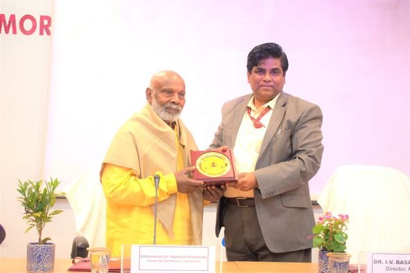 Lecture at Morarji Desai National Institute of Yoga